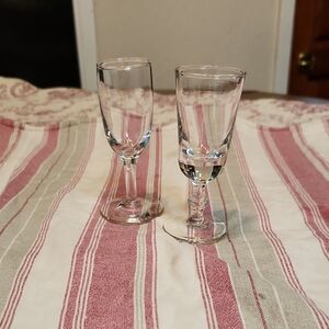 Cordial/Port Glass Flutes Small Glasswear